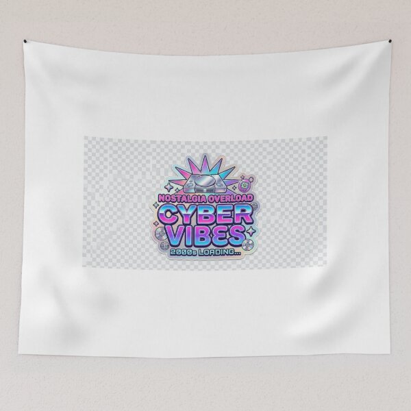 Item preview, Y2K Cyber Vibes Retro Tech Holographic Sticker designed and sold by MR4me.