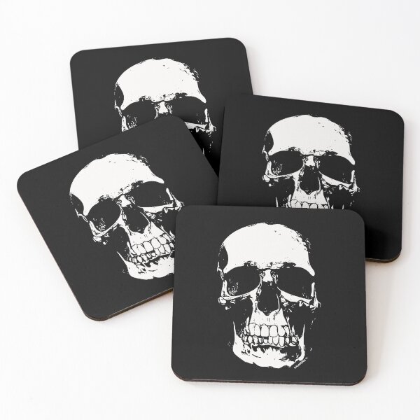 Item preview, Morbid White Skull designed and sold by calaveria.