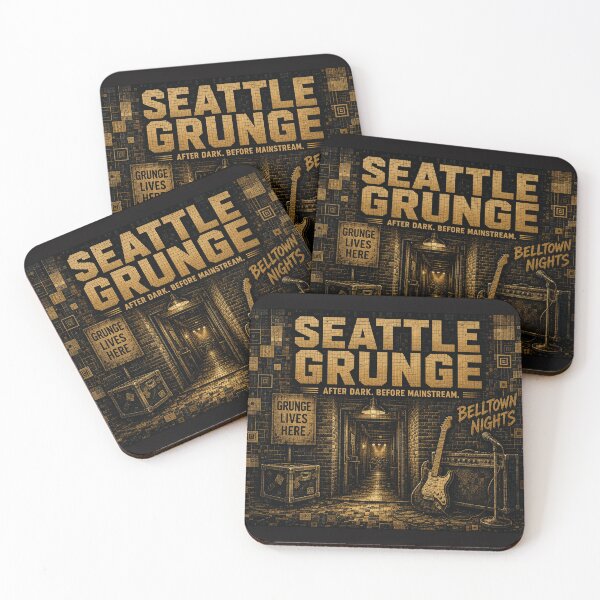 Item preview, Seattle Grunge Before Mainstream  designed and sold by KinshipThings.