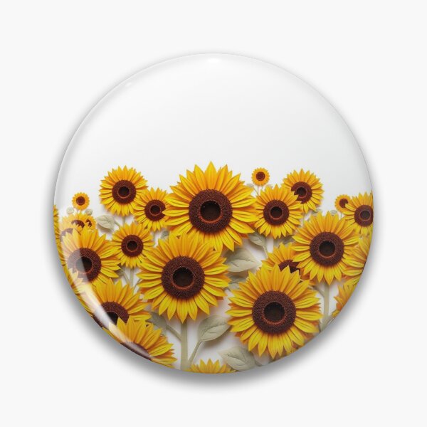 Item preview, A Field Of Sunflowers With Faces That Resemble A C designed and sold by QuirkThreadsCo.