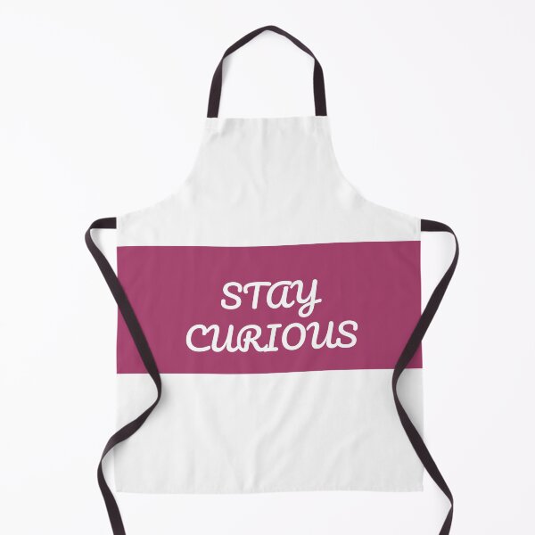 Item preview, "STAY CURIOUS" Minimalist Quote Sticker designed and sold by QuirkThreadsCo.