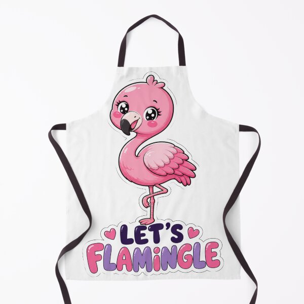 Item preview, Let's Flamingo Cute Kawaii Flamingo designed and sold by BoosterShop.
