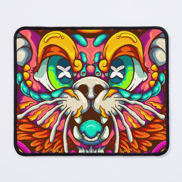 Item preview, Neon Streetwear Beast - Colorful Doodle Monster designed and sold by koyung500Store.