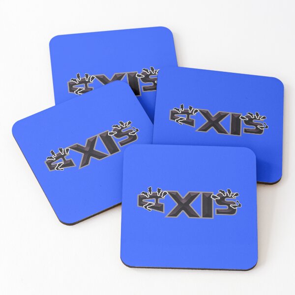 Item preview, Neon Blue Axis Wet Black Silver designed and sold by ChristinasMess.
