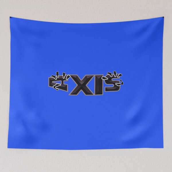 Item preview, Neon Blue Axis Wet Black Silver designed and sold by ChristinasMess.