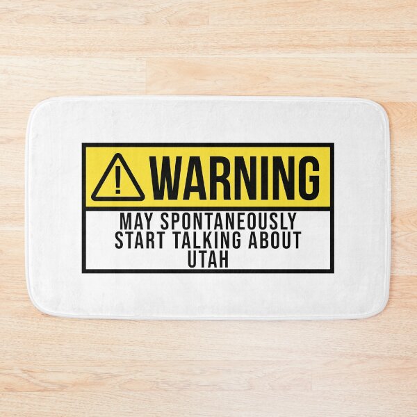 Item preview, Utah Warning designed and sold by XCIV.