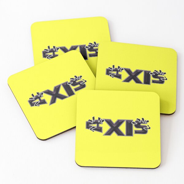 Item preview, Neon Yellow Axis Wet Black Silver designed and sold by ChristinasMess.