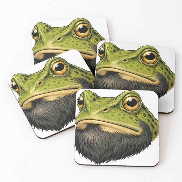 Aperçu de l'œuvre grenouille barbue créée et vendue par karlosss.