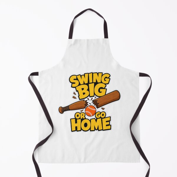 Item preview, Baseball Swing Big or Go Home Baseball Bat Cracked Funny Sports Gift designed and sold by Uglyandcute.