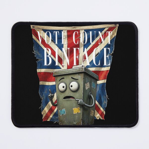 Item preview, Vote Count Binface designed and sold by TheEndDesign.
