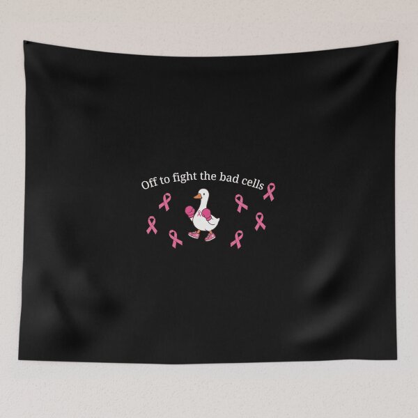 Item preview, Breast Cancer Chemotherapy Goose Off To Fight The Bad Cells designed and sold by ArtCreations79.