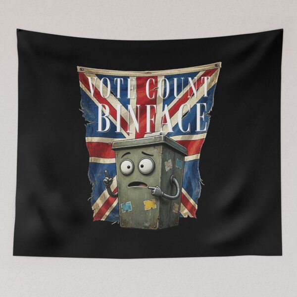 Item preview, Vote Count Binface  designed and sold by TheEndDesign.