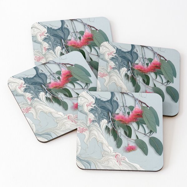 Item preview, Suminagashi Eucalyptus designed and sold by andreisky.