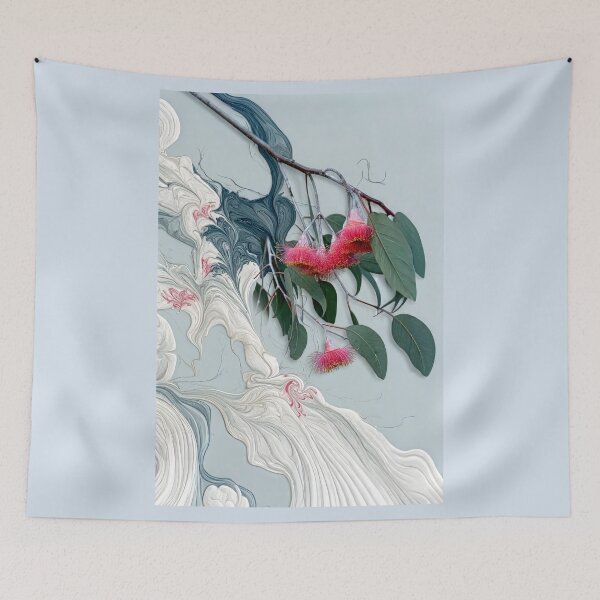 Item preview, Suminagashi Eucalyptus designed and sold by andreisky.