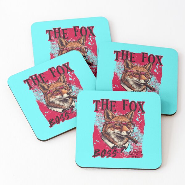 Item preview, Fox Boss Design – Funny Fox with Cigar Mafia Badass Style Animal  designed and sold by PixelsPaws.
