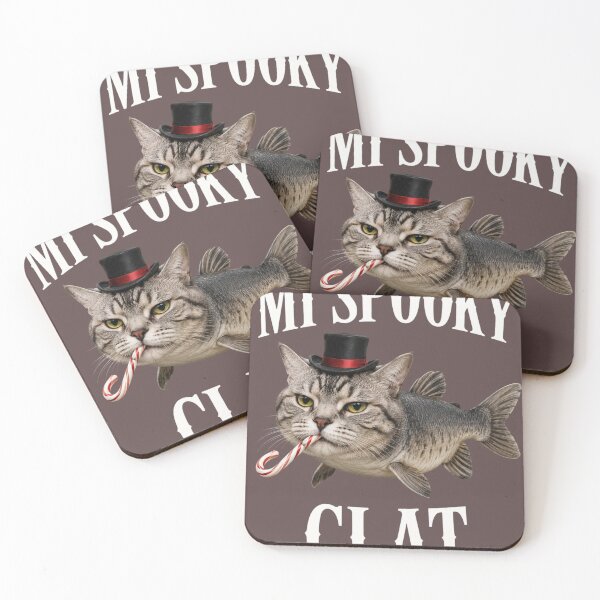 Item preview, Mi Spooky Clat Cat Catfish Hybrid designed and sold by BoringClothes .