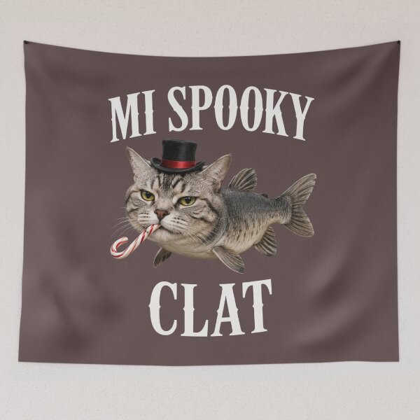 Artikelvorschau, Mi Spooky Clat Cat Wels-Hybrid entworfen und verkauft von BoringClothes .