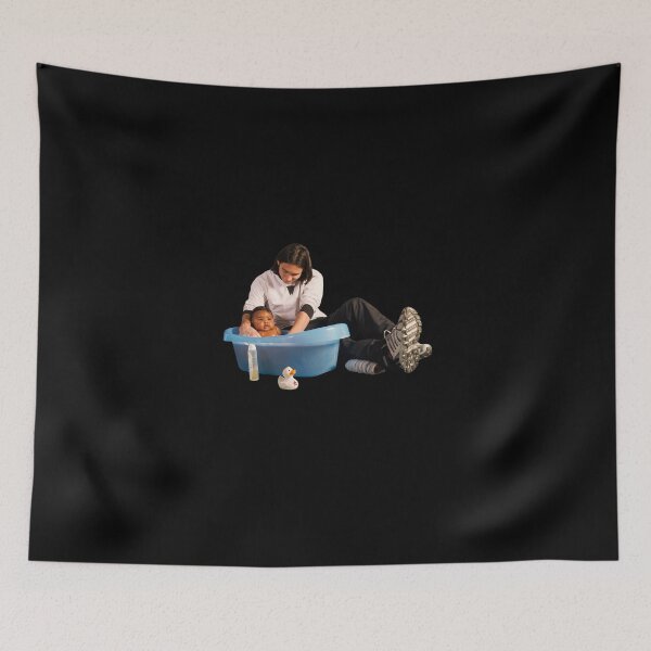 Item preview, Meme de Leo Messi bañando al bebé Lamine Yamal designed and sold by ArtCreations79.