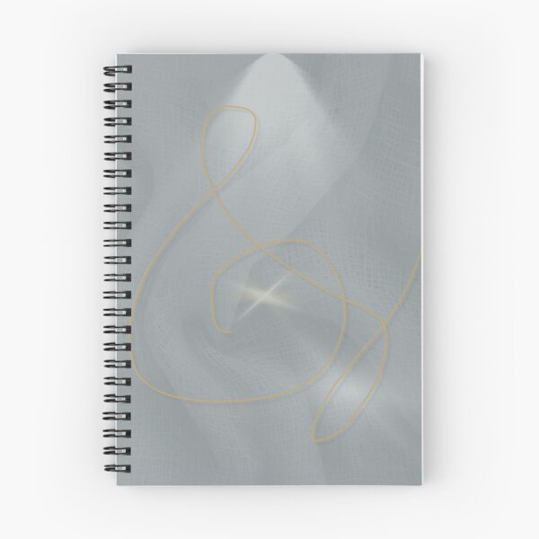 Item preview, Fluid Rhythm: Gold Abstract Continuous Line Art on Stone Gray Textile designed and sold by Diseño que alegran tu día.