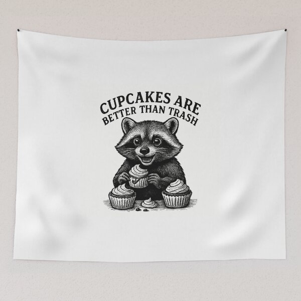 Item preview, Cupcakes Are Better Than Trash designed and sold by Love Joy.