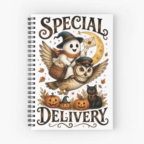 Item preview, Special Delivery Halloween Ghost designed and sold by Sovereign Supply Co..