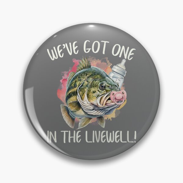 Item preview, Fishing Pregnancy Reveal Livewell Mom to Be Humor designed and sold by KristineLi.