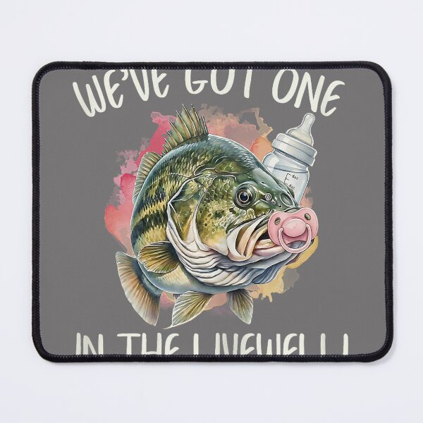 Item preview, Fishing Pregnancy Reveal Livewell Mom to Be Humor designed and sold by KristineLi.