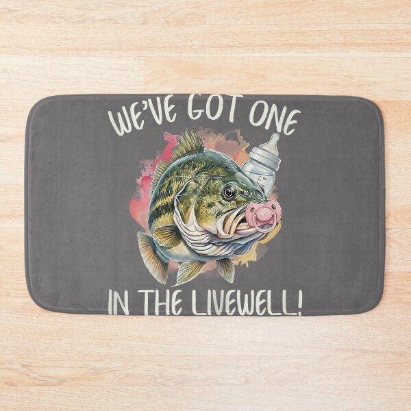 Item preview, Fishing Pregnancy Reveal Livewell Mom to Be Humor designed and sold by KristineLi.