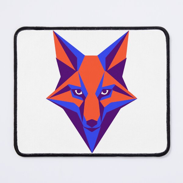 Item preview, Neon Geometric Fox - Colorful Pop Art Animal designed and sold by VibeVaultWear.