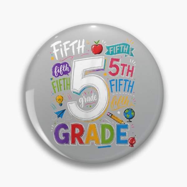 Item preview, Back to School Fifth 5th Grade Classroom Typography designed and sold by mjohnson9.