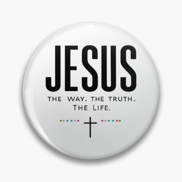 Item preview, Jesus The Way The Truth The Life designed and sold by INKRebelGraphic.