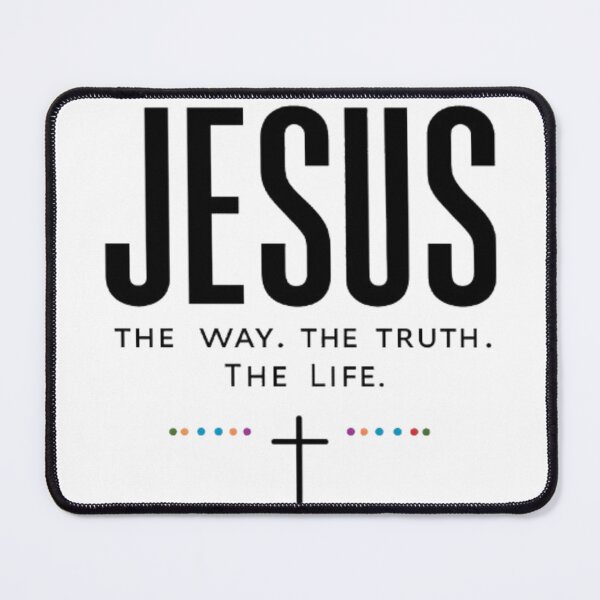 Item preview, Jesus The Way The Truth The Life designed and sold by INKRebelGraphic.