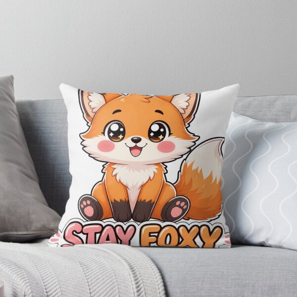 Item preview, Stay Foxy Cute Kawaii Fox designed and sold by BoosterShop.