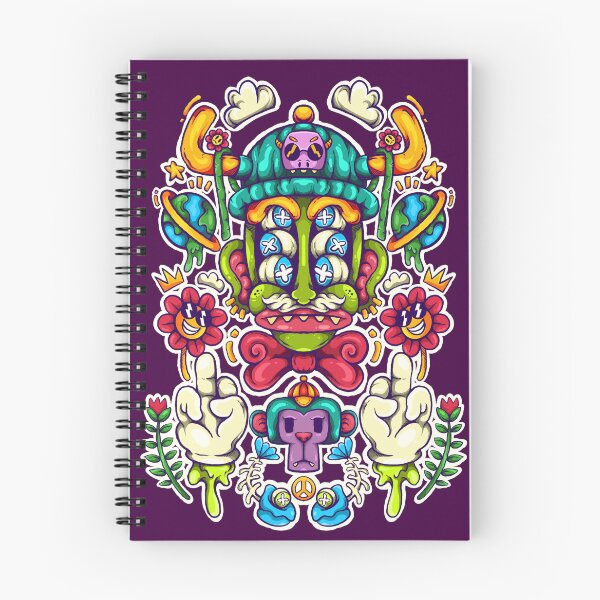 Item preview, Psychedelic Surreal Alien & Monkey Pop Art designed and sold by koyung500Store.