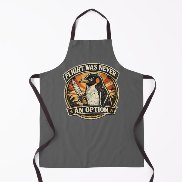 Item preview, Flight was Never an Option Sarcastic Penguin designed and sold by KristineLi.