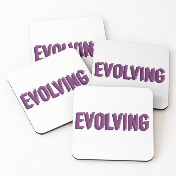 Item preview, Evolving Sticker | Mindfulness Aesthetic Laptop Decal designed and sold by alexmaushaus.