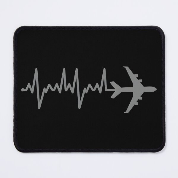 Item preview, Airplane Heartbeat Rhythm Graphic designed and sold by SoyLamderma.