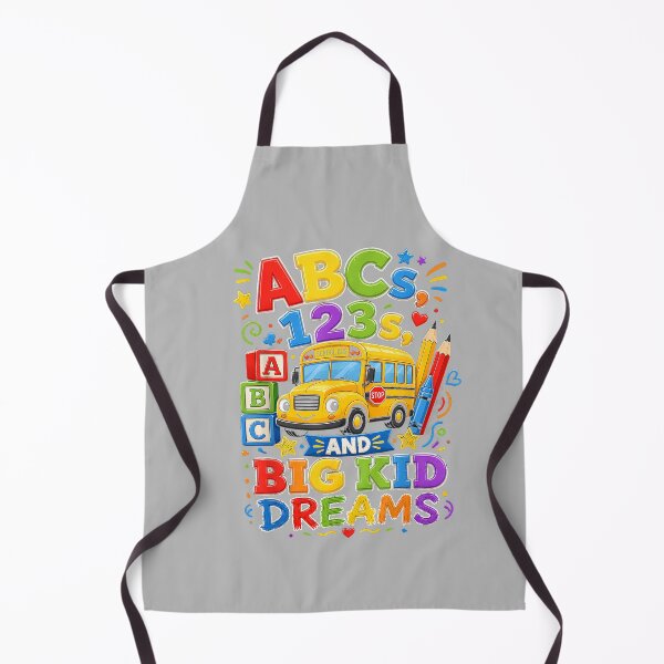 Item preview, Back to School First Day Big Kid Dreams School Bus Fun designed and sold by mjohnson9.
