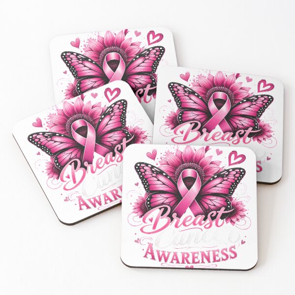 Item preview, Inspirational Breast Cancer Awareness Pink Ribbon Design designed and sold by LunaPixelStudio.