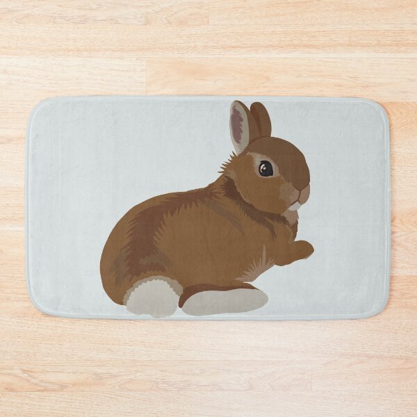 Item preview, Bunny flop Chestnut Brown Netherlands Dwarf designed and sold by tayaan.