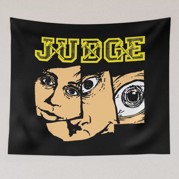Item preview, Yellow Typography With Face Hardcore Punk designed and sold by ShadeFall.