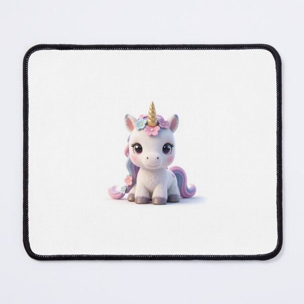 Item preview, Cute Realistic Baby Fantasy Unicorn - Adorable Little Magic Horse Art designed and sold by MrArtist Shop.