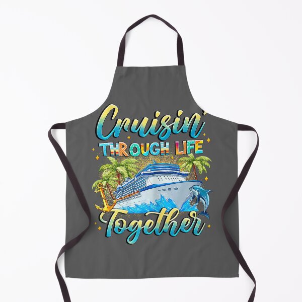 Item preview, Cruisin Through Life Together Husband and Wife Cruise Couple designed and sold by KristineLi.