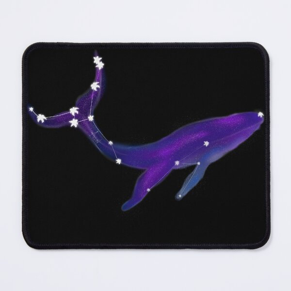 Item preview, Cosmic Whale Constellation - Nebula Cetus Fantasy Art designed and sold by Astral-AL.