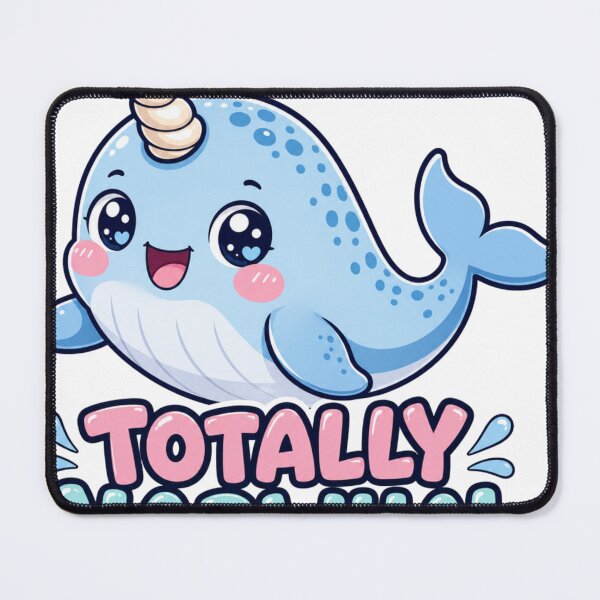 Item preview, Totally Narwhal Cute Kawaii Narwhal designed and sold by BoosterShop.