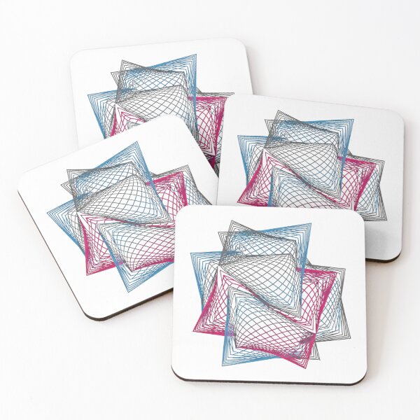 Item preview, Abstract Geometric Grid Illusion designed and sold by Dzblack.