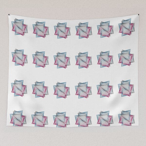 Item preview, Abstract Geometric Grid Illusion designed and sold by Dzblack.