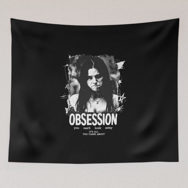 Aperçu de l'œuvre Obsession Nikki, Obsession 2026, Obsession film d'horreur vintage créée et vendue par ArtCreations79.