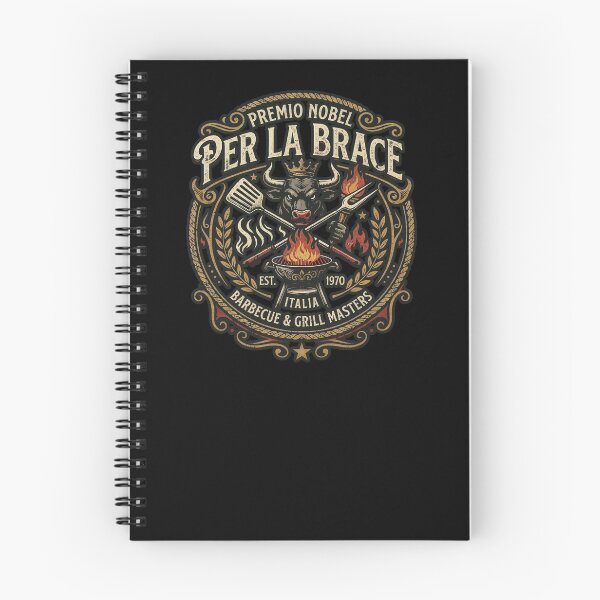 Item preview, Premio Nobel Per La Brace Italian BBQ Grill Master Daddy Barbecue Grill Badge designed and sold by Yellowriversss.