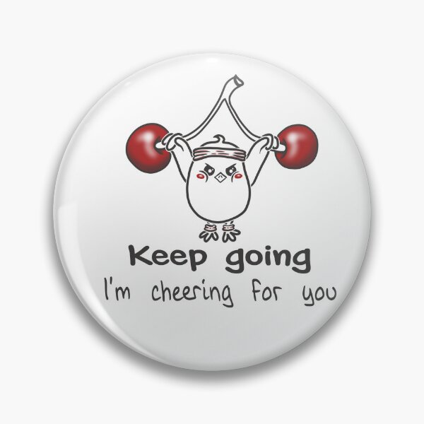 Item preview, Keep Going – Cute Strong Bird Gift designed and sold by Samaya-.